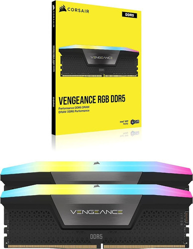 Memoria Ram Corsair Vengeance Rgb Ddr5 32gb 2x16gb 6000mhz 