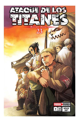 Ataque De Los Titanes #23 Manga Panini