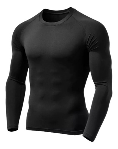 Camisa Térmica Masculina Segunda Pele Praia Surf Proteção Uv