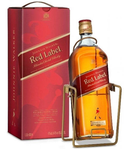 Whisky Johnnie Walker Red Label 3 Litros