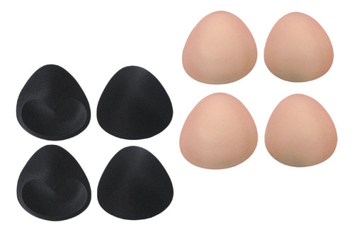 8 Pares De Inserciones De Almohadilla De Sujetador Femenino