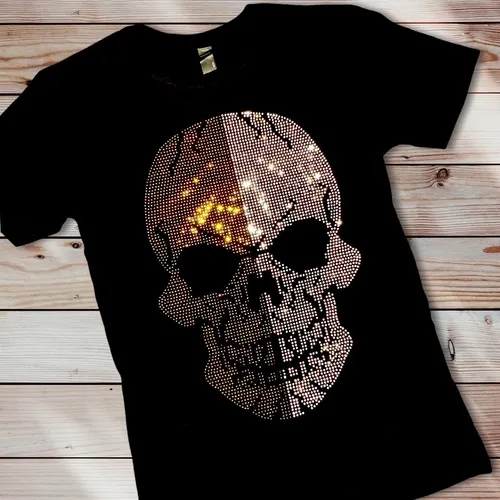 Playera En Pedreria Tipo Philipp Plein en venta en Zapopan Jalisco