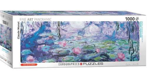 Nenúfares Monet Rompecabezas 1000 Piezas Eurographics