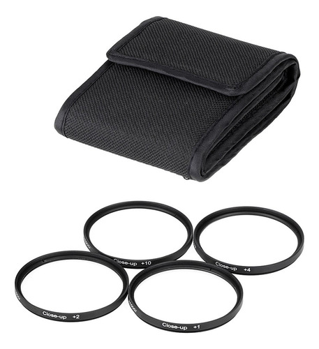 Kit De Filtro De +1 +2 +4 +10 Con Bolsa De Filtro De 67 Mm
