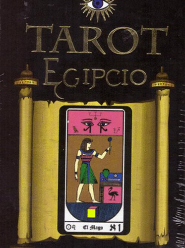 Libro Manual + Cartas Del Tarot Egipcio