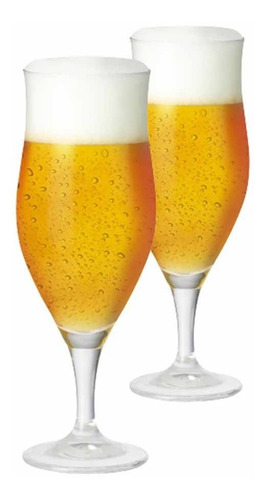 Jogo De Taças De Cerveja Prestige M Cristal 510ml 2 Pcs Cor Incolor