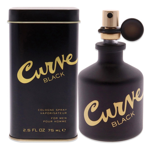 Liz Claiborne Curve Black Men 2.5 Oz - mL a $253971