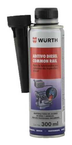 Aditivo Diesel Common Rail Wurth 300ml