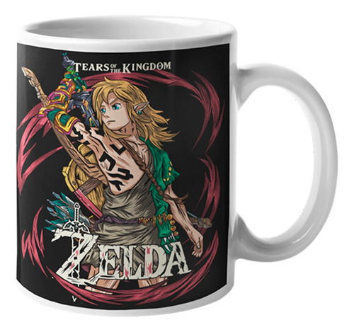 Tazón Link Zelda Totk Diseños Gamer Y Videojuegos Ters
