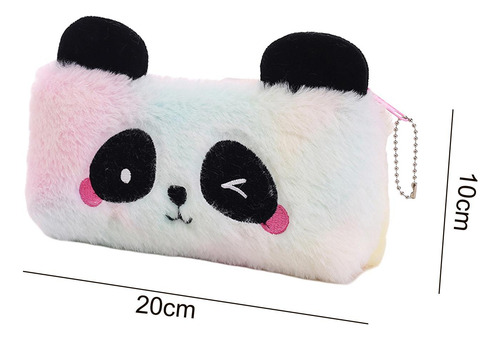 4 Estuche Para Lápices Con Diseño De Panda, Bolsa De Rosa