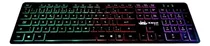 Comprar Teclado gamer Knup QWERTY português Brasil cor preto com luz RGB