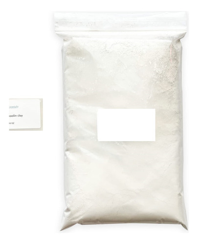 Arcilla Blanca Caolin Blanqueador 1kg, Genérica, Caolín