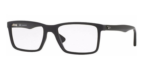 Armação Oculos Grau Ray Ban Rb7096l 5656 Lente 54mm Preto