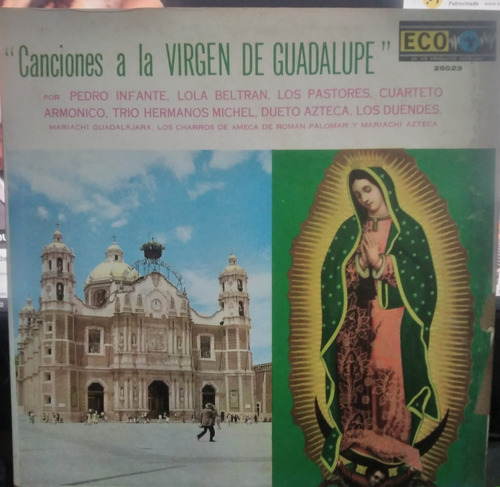 Canciones A La Virgen De Guadalupe / Vynil / Seminuevo C 