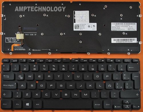 Teclado Laptop Dell Xps 12 13 L321x L322x 9q23 9q33 Original