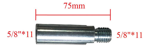 Extensor De Pulidora Rotativa De Varilla De Extensión 75 Mm