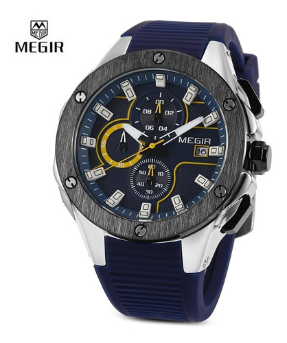 Reloj Elegante Moda Hombre Cuarzo Megir Mn2053