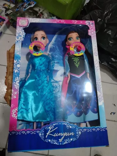 Bonecas Frozen, Ana E Elsa ,lindas, Cantam Música Lindas