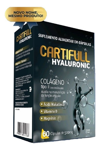 Cartifour Hyaluronic (colágeno + Hialurônico + Magnésio) Sabor Sem Sabor