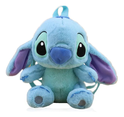 Mochila Infantil Stitch Felpa 