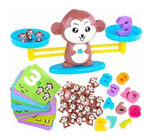 Cooltoys Monkey Balance Juego De Matematicas Genial Para Ni