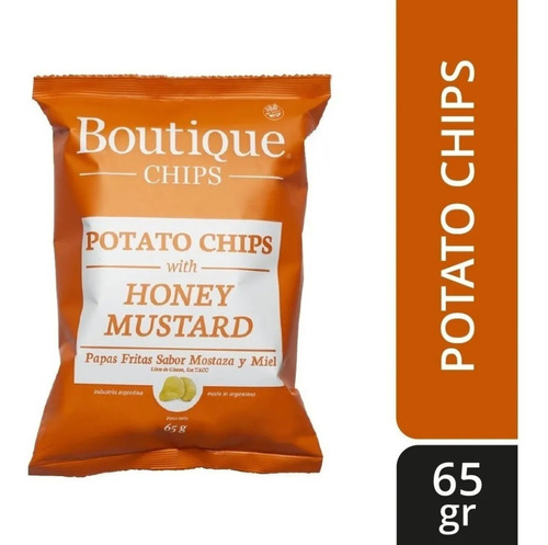 Potato Chips Boutique Chips Honey Mustard 65g