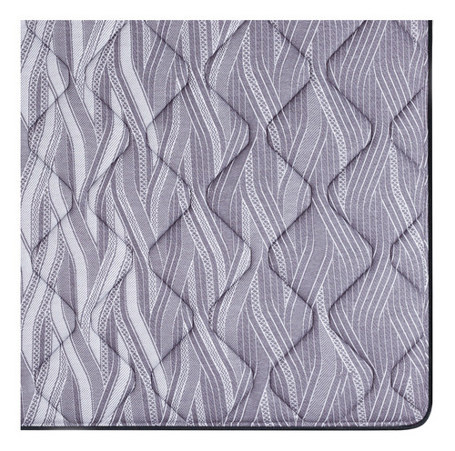 King Koil Colchon Y Sommier Devon 2 Plazas 130x190x26 Resortes Bonnell Firme Gris Oscuro