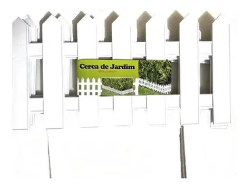 Kit 12 Cercas Decorativas Para Jardim Inglês 4,8 M X 19 Cm