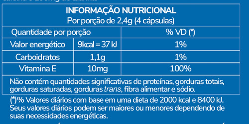 Guaraná Cafeína Açaí Taurina Vit. E 600mg 120 Caps Clinoage Sabor Sem sabor