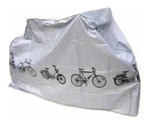 Carpa Funda Cubre Moto - Bicicleta Impermeable Con Diseño