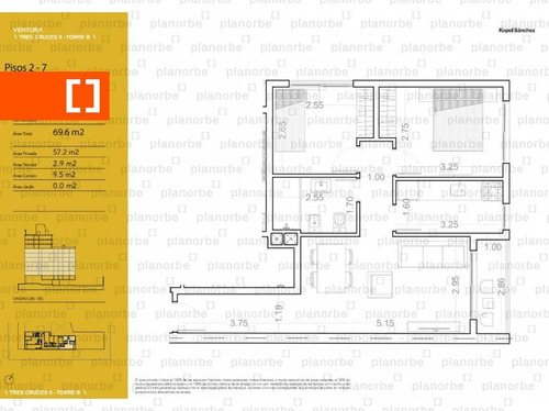 Venta De Apartamento Obra Construcción 2 Dormitorios En La Blanqueada, Ventura Tres Cruces Ii B Unidad 705