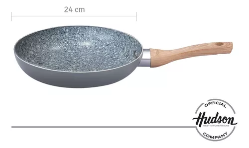 Sartén Cerámica Antiadherente 24 Cm Granito — Hudson Cocina