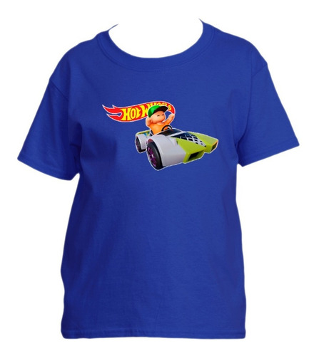 Polera Stumble Guys Hotwheels 2 Niño / Niña Gamer Videojuego