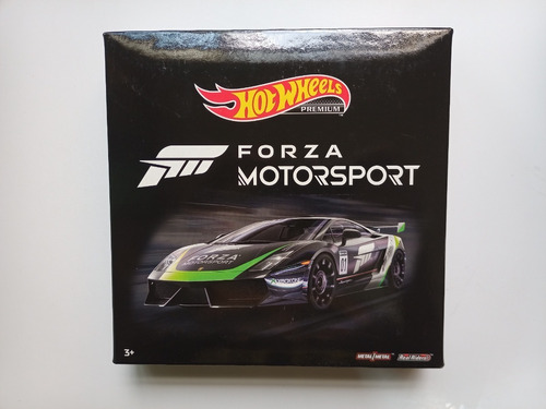 Hot Wheels Forza Motorsport Set 5 Carros Llanta De Goma