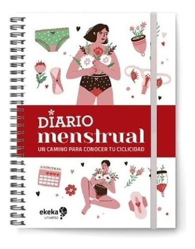 Libro - Libro Diario Menstrual - Tapa Roja - Perez, Paula N