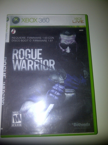 Rogue Warrior Copia Juego Para Xbox 360