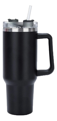 Vaso Térmico 40oz Acero Inoxidable Con Popote Taza Tipo Yeti