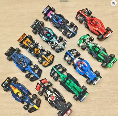 Incrivel Coleção Com 10 Carros De Corrida F1 Com 2601 Peças 2601 Coleção De F1