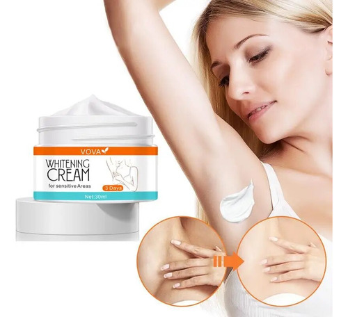 Crema Blanqueadora Privada Para Blanquear Partes De La Piel