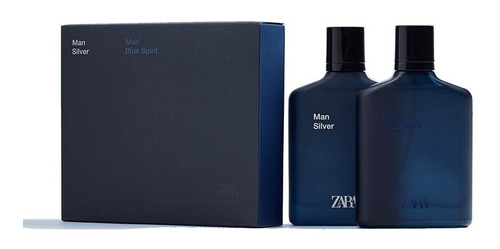Zara Man Silver 100ml+man Blue Spirit 100ml Edt | Maxperfume