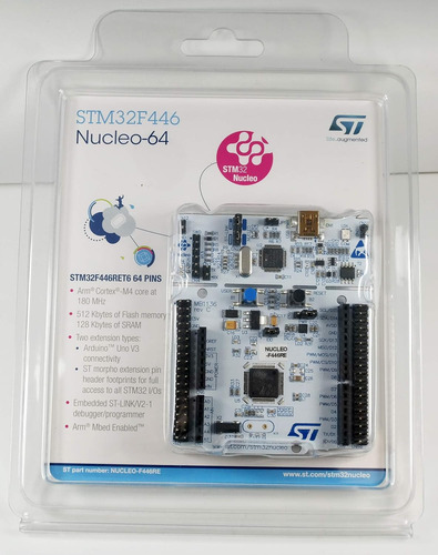 Stm32 Nucleo Development Board With Stm32f446re Mcu Nucle...