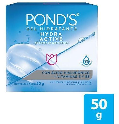 Gel Hidratante Ponds Fruity Fresh Aqua X 50 Gr