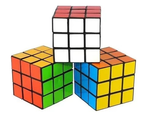 Cubo Mágico Diversão Lógica Treino Brinquedo