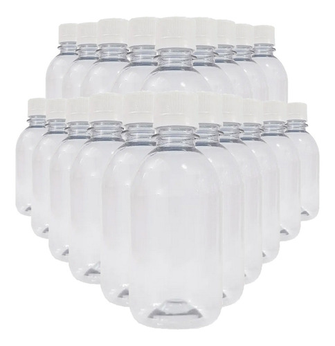 Envase Botellas Transparentes Plastico Pet 500ml Pack X 20 