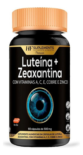 Luteina 20mg + Zeaxantina 3mg Vitamina A C E Cobre Selenio