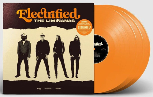 The Limiñanas Electrified Best Of 2009-2022 Orange Vinyl Lp