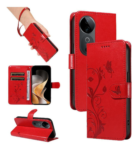 Funda For Vivo V40 5g Y Funda De Teléfono Con Ranura Para