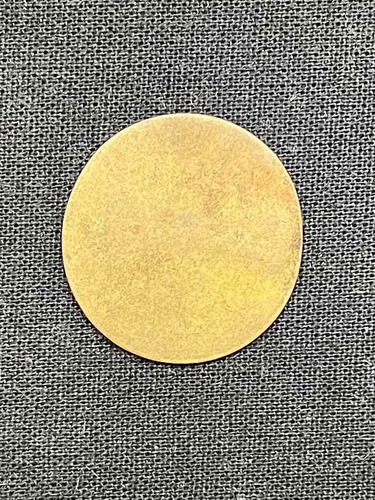 Imagen 2 de 4 de Ficha - Lata - Bronce - Sin Valor - Modulo 24 - Barra