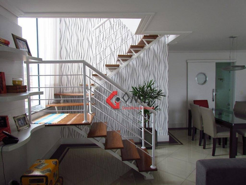 Imagem 13 de 23 de Cobertura Com 3 Dormitórios À Venda, 160 M² Por R$ 1.000.000,00 - Baeta Neves - São Bernardo Do Campo/sp - Co0137
