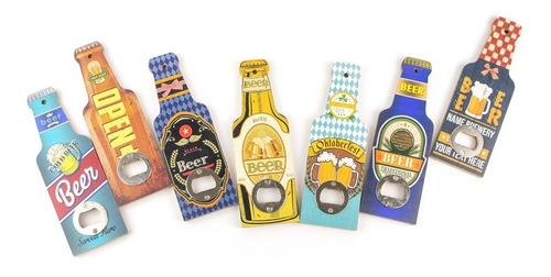 Destapador De Cerveza De Pared Diseño A Elección